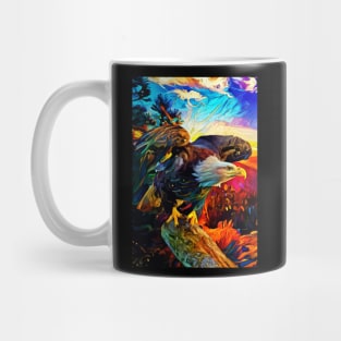 Colorful Eagle Mug